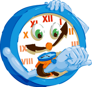 reloj horario
